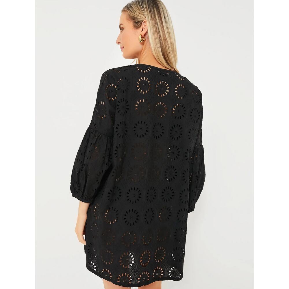Tuckernuck Black Eyelet Swim Coverup - Picture 4 of 10